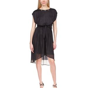 Michael Kors Mini Black Silver Dress - Size M